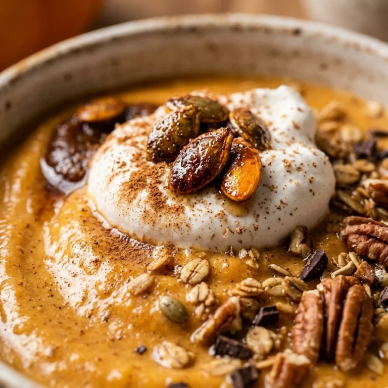 Halloween Pumpkin Smoothie Breakfast