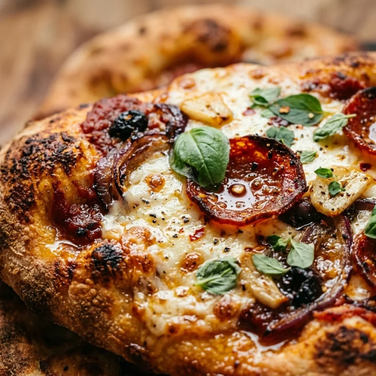 Haunted Flatbread Pizza - 10 Min Air Fryer