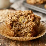 Healthy Banana Oatmeal Muffins No Sugar Needed