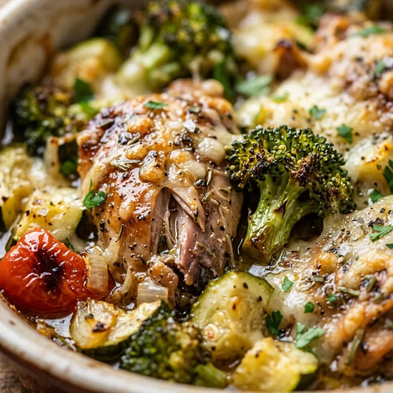 Healthy Casserole Chicken And Veggies Low Carb