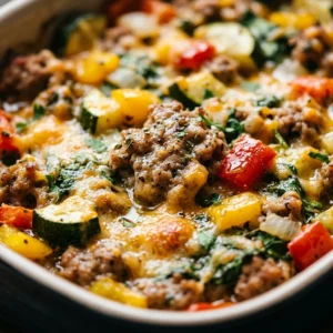 Healthy Casserole With Ground Turkey Low Carb