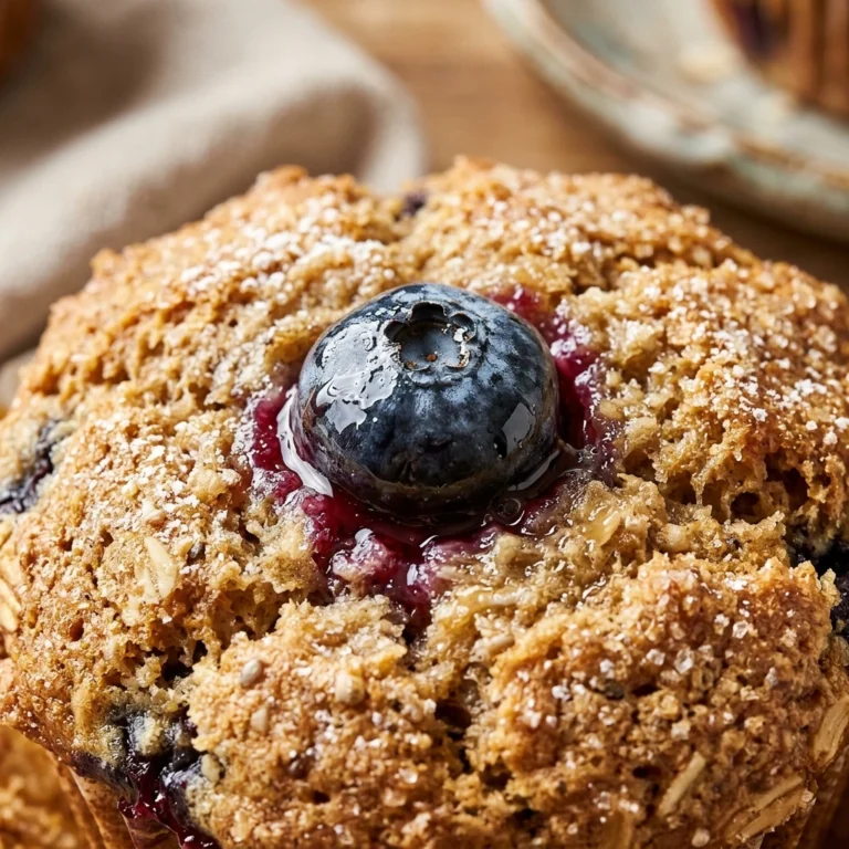 Healthy Greek Yogurt Blueberry Muffins High Protein