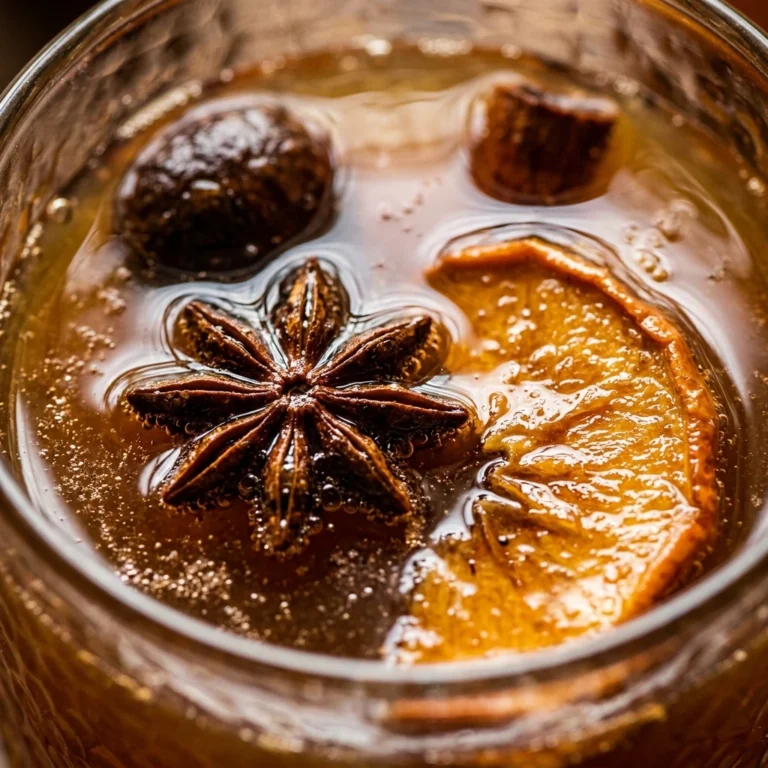 Healthy Halloween Punch With Apple Cider And Ginger No Sugar