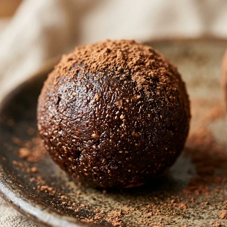 Healthy Oreo Balls - 3 Ingredients (Dates + Cacao)