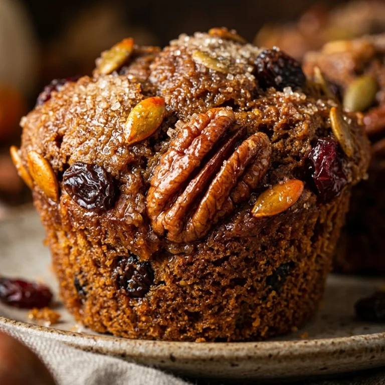 Healthy Pumpkin Spice Muffins Fall Breakfast