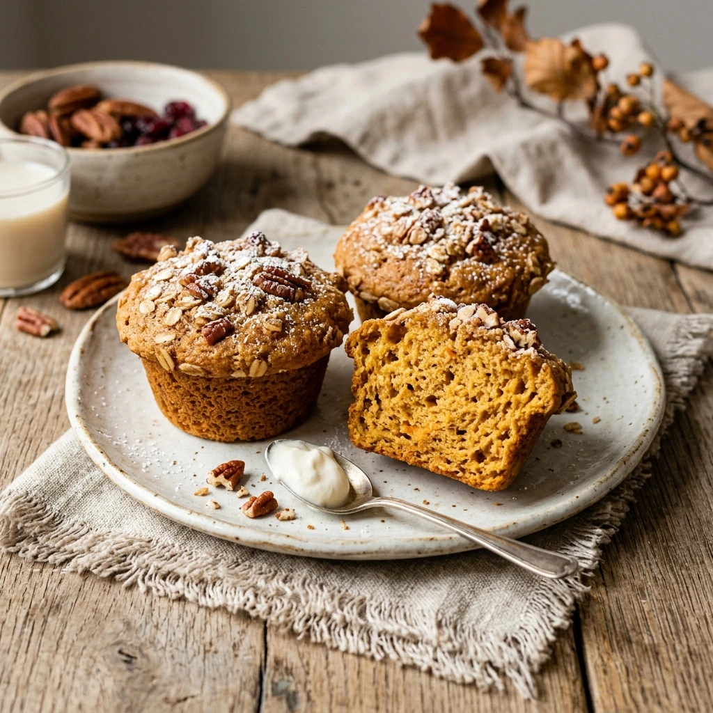 Healthy Sweet Potato Muffins Soft & Fluffy