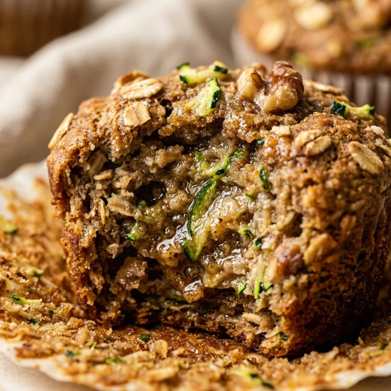 Healthy Zucchini Banana Muffins