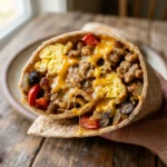 High Protein Breakfast Burrito 30g+ Easy Meal Prep Macro Friendly