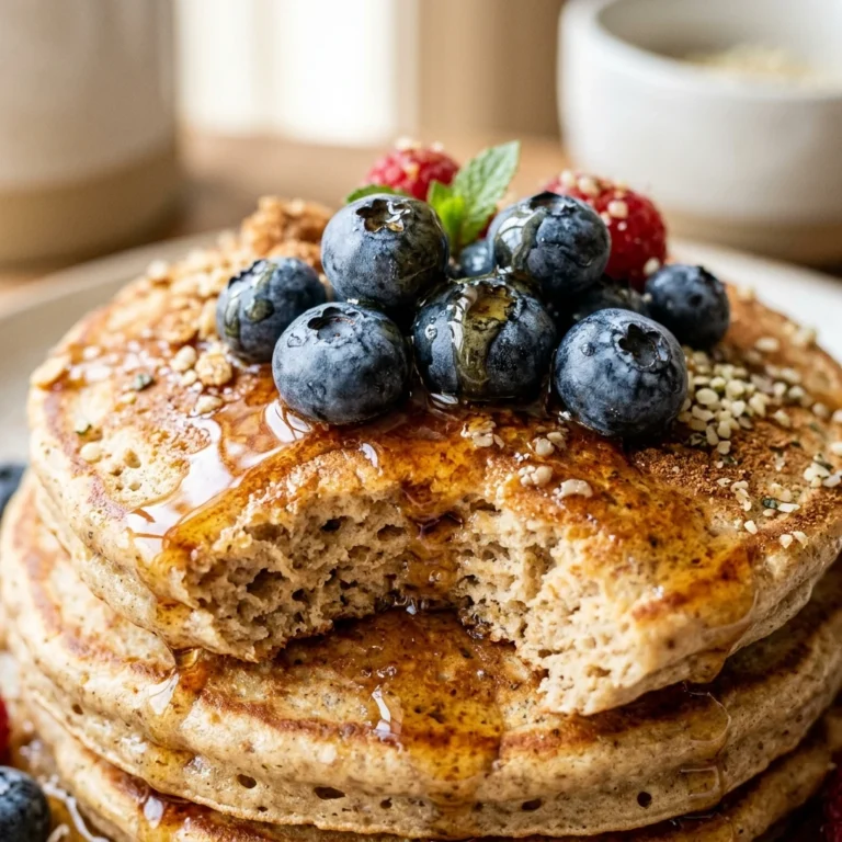 High Protein Breakfast Pancakes 30g+ Easy Meal Prep Macro Friendly