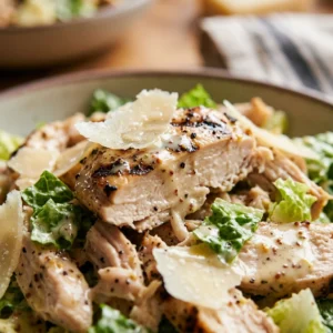 High Protein Caesar Salad With Chicken 30g+