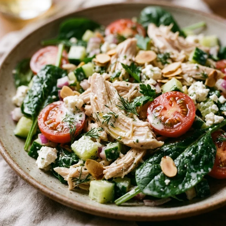 High Protein Chicken Salad 30g+ Easy Macro Friendly Muscle Gain