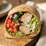 High Protein Chicken Wrap 30g+ Easy Macro Friendly Meal Prep