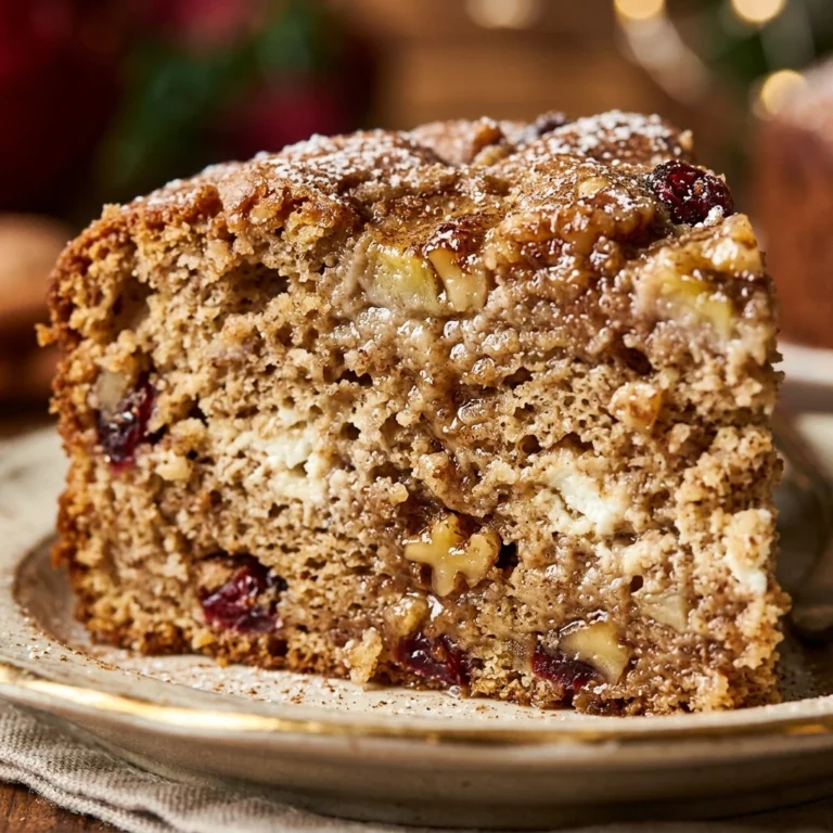 High Protein Christmas Banana Cake Cottage Cheese Healthy