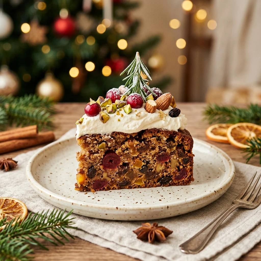 High Protein Christmas Cake Cottage Cheese Healthy