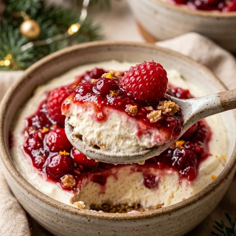 High Protein Christmas Cheesecake Cake Cottage Cheese No Bake