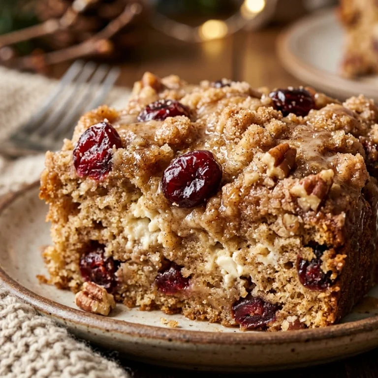 High Protein Christmas Coffee Cake Cottage Cheese