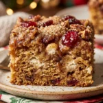 High Protein Christmas Coffee Cake Cottage Cheese