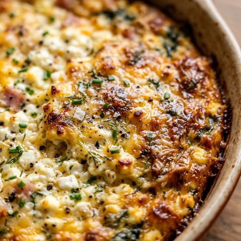 High Protein Cottage Cheese Breakfast Bake 20g+ Easy Meal Prep