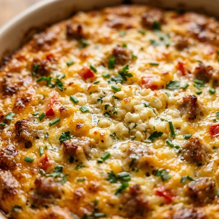 High Protein Cottage Cheese Breakfast Casserole 20g+ Easy Meal Prep