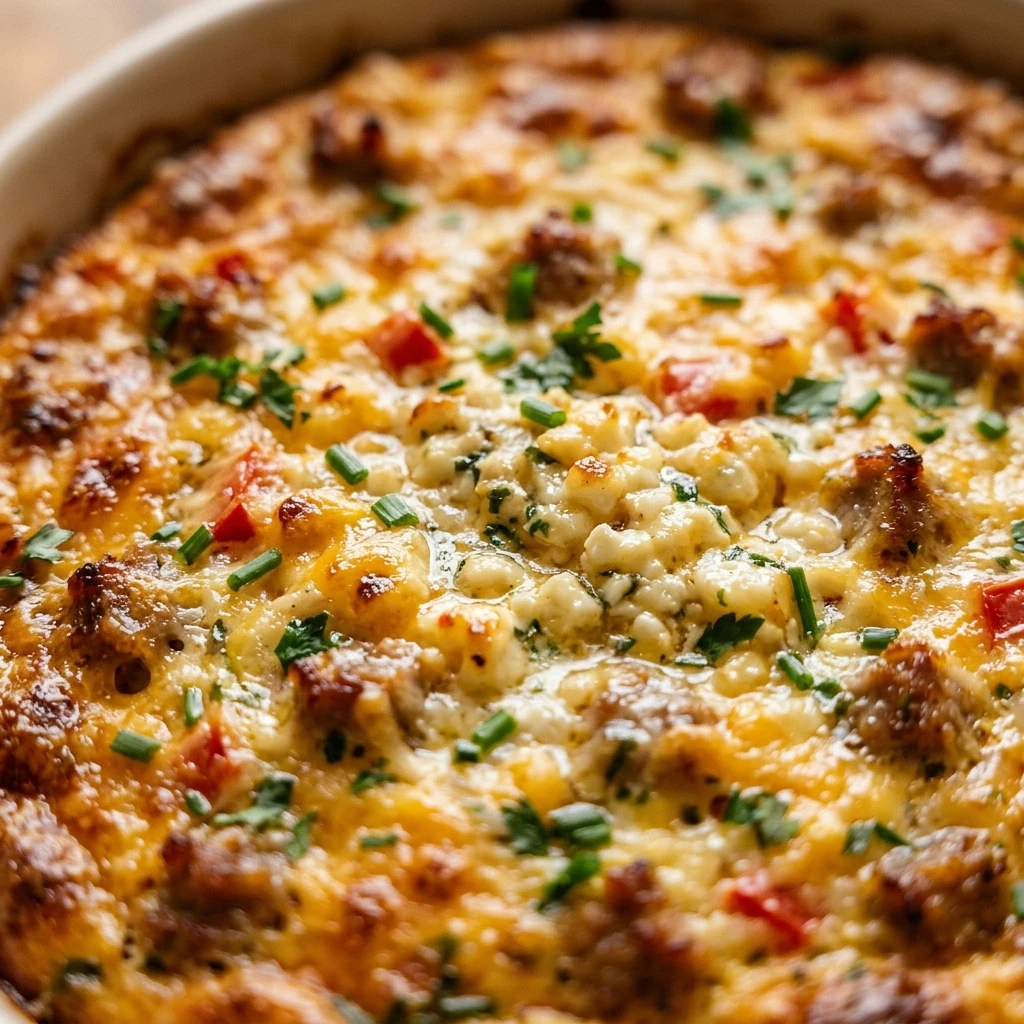 High Protein Cottage Cheese Breakfast Casserole 20g+ Easy Meal Prep