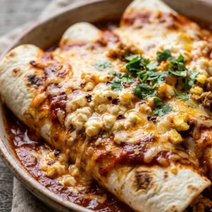 High Protein Cottage Cheese Breakfast Enchiladas 20g+ Easy