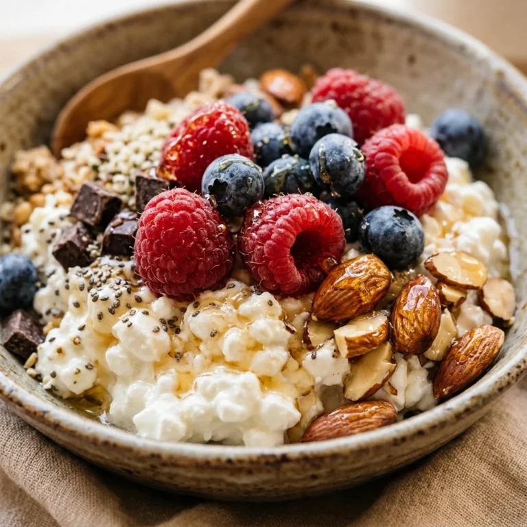 High Protein Cottage Cheese Meal 30g+ Easy Macro Friendly Muscle Gain