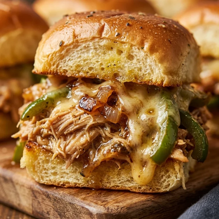 High Protein Crockpot Chicken Philly Cheesesteak Sliders That Feed A Crowd Game Day Under $20