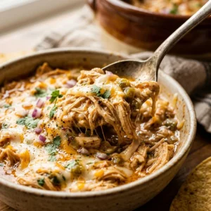 High Protein Crockpot Taco Dip With Chicken Game Day Under $20 Feeds A Crowd
