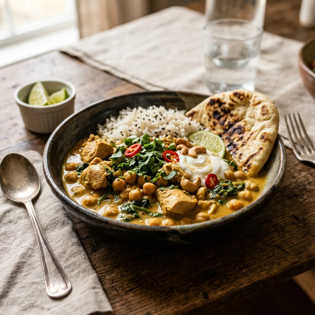 High Protein Dinner Curry 30g+ Easy Family Macro Friendly