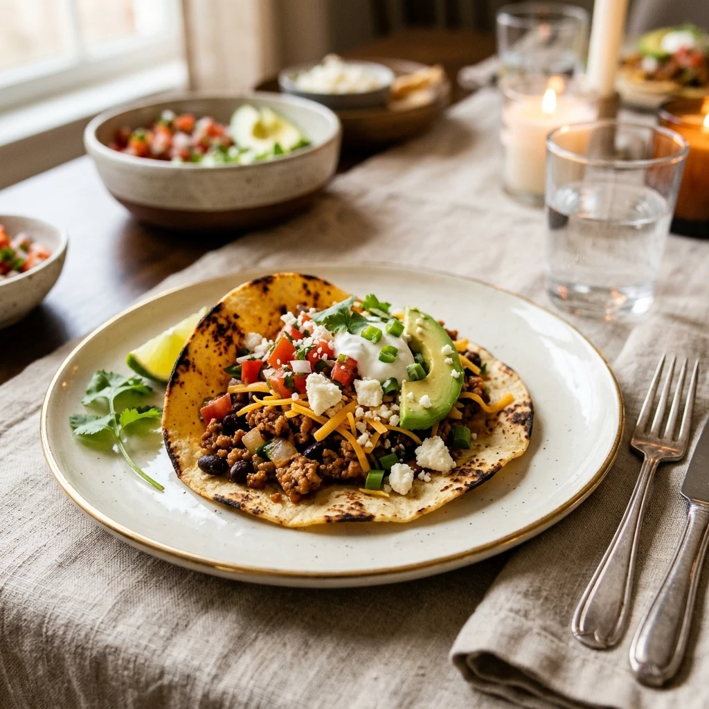 High Protein Dinner Taco 30g+ Easy Family Macro Friendly
