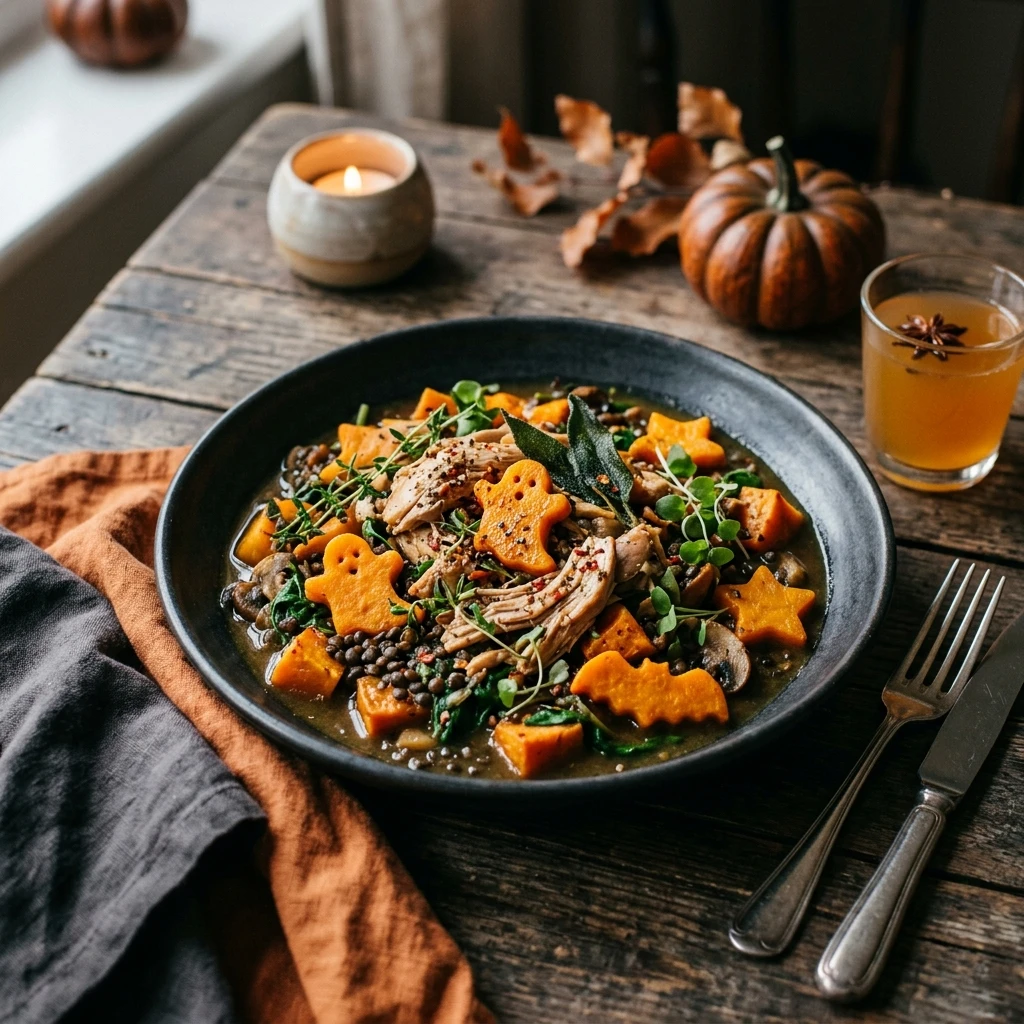 High Protein Halloween Dinner - No Sugar Crash
