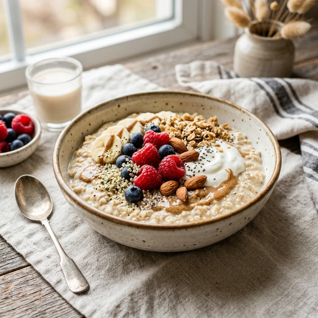 High Protein Overnight Oats - 35g Custard Oats Viral 2026