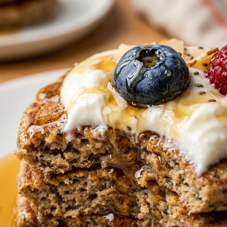 High Protein Pancakes With Greek Yogurt 20g
