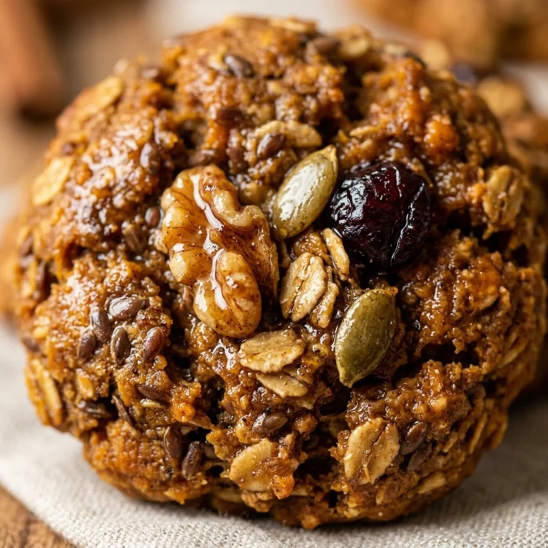 High Protein Pumpkin Spice Breakfast Cookies No Sugar
