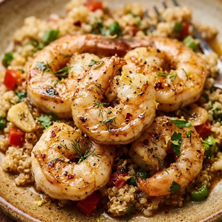 High Protein Shrimp Meal 30g+ Easy Macro Friendly Muscle Gain