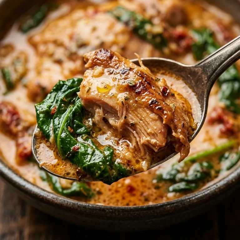 High Protein Slow Cooker Tuscan Chicken With Spinach Winter