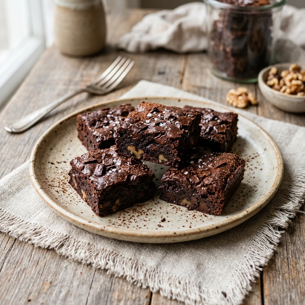 High Protein Snack Brownies 30g+ Easy No Powder Macro Friendly