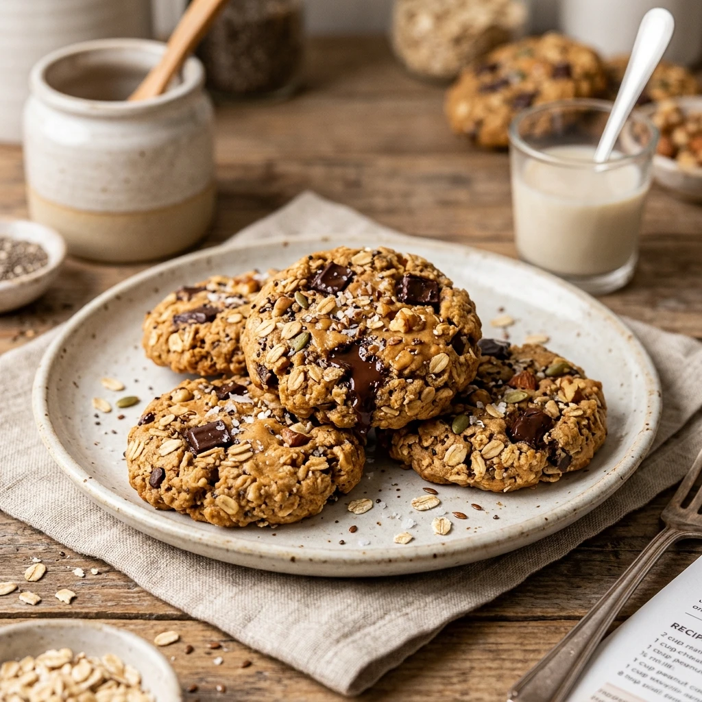 High Protein Snack Cookies 30g+ Easy No Powder Macro Friendly
