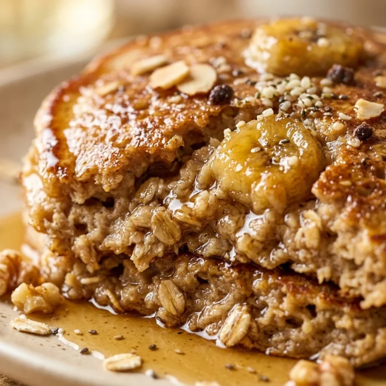 High Protein Suhoor Banana Oat Pancakes With Protein Powder