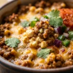 High Protein Taco Casserole Cottage Cheese Healthy