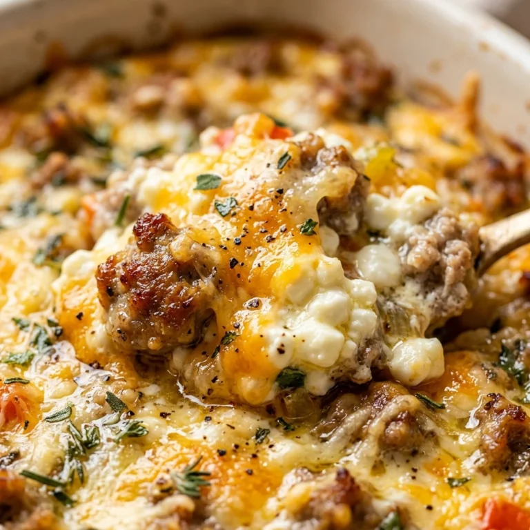 High Protein Thanksgiving Breakfast Casserole Cottage Cheese