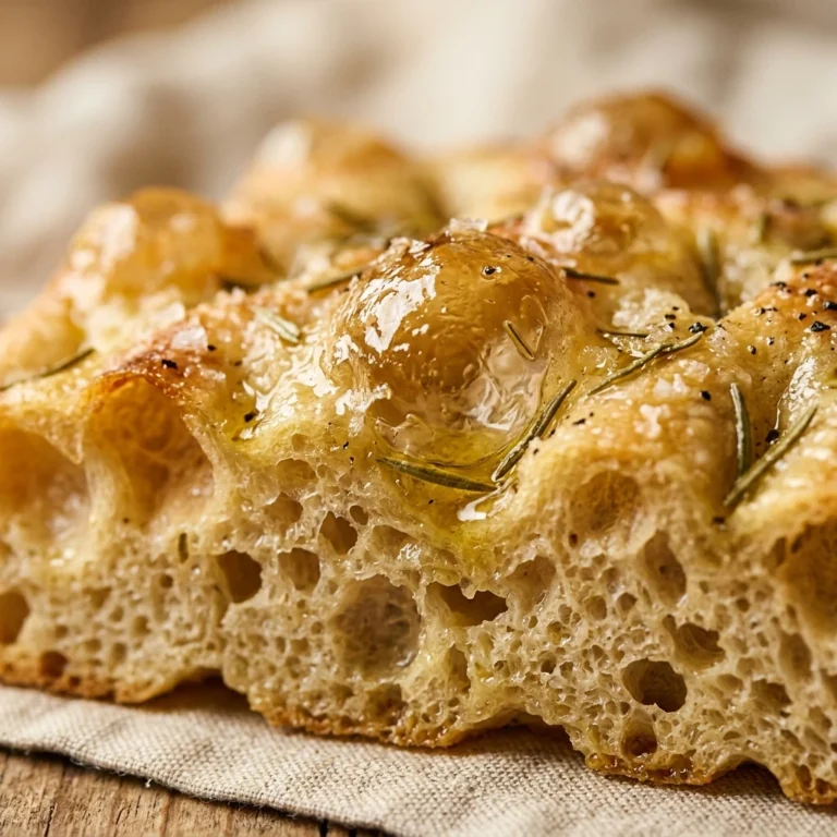 Jiggly Bubbly Sourdough Focaccia No Knead No Fail