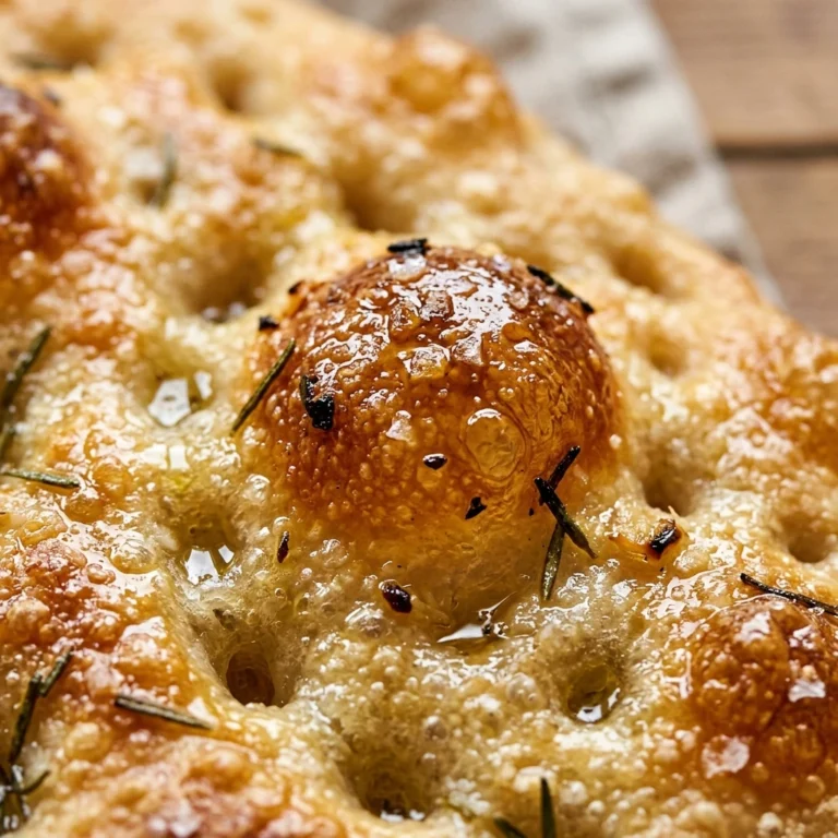 Jiggly Sourdough Focaccia 1 Day Recipe