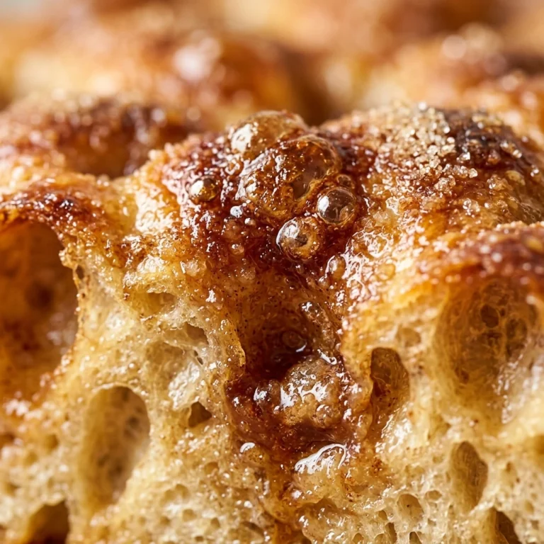 Jiggly Sourdough Focaccia With Cinnamon Sugar Sweet Version