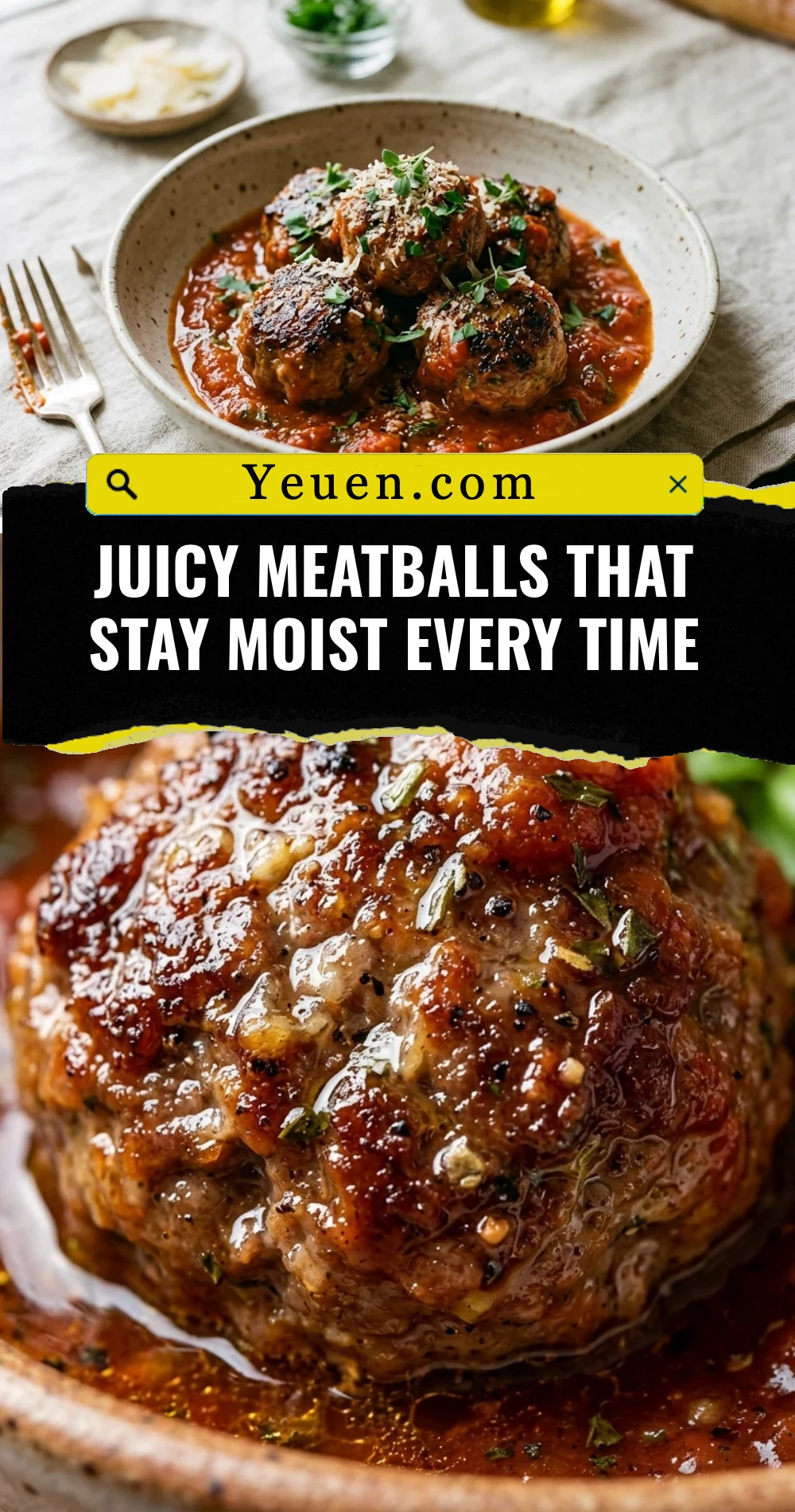 Juicy Meatballs That Stay Moist Every Time