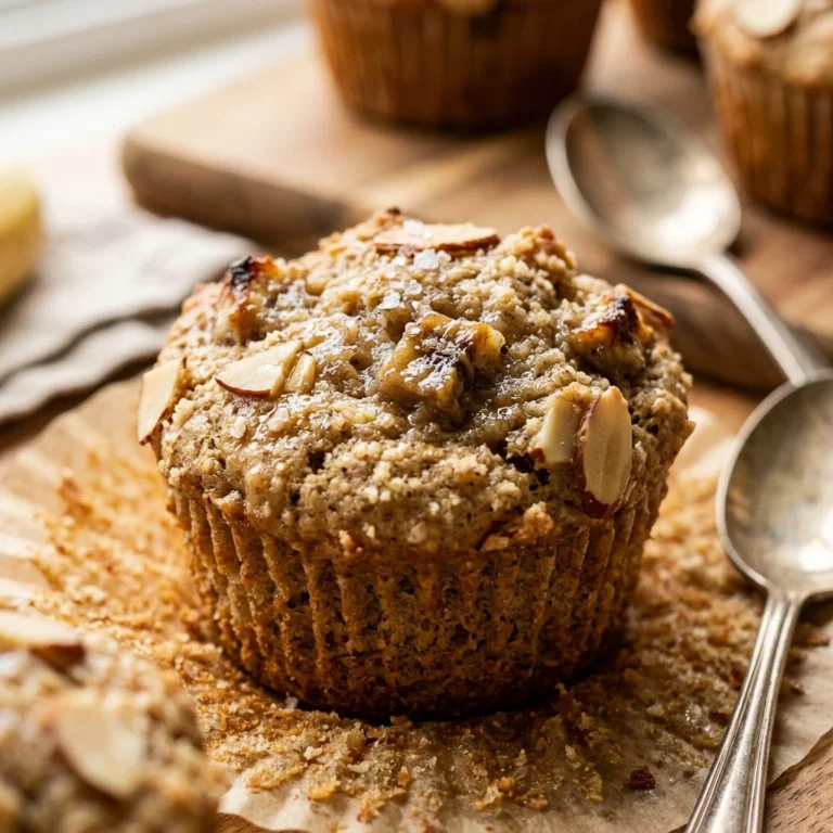 Keto Almond Flour Banana Muffins