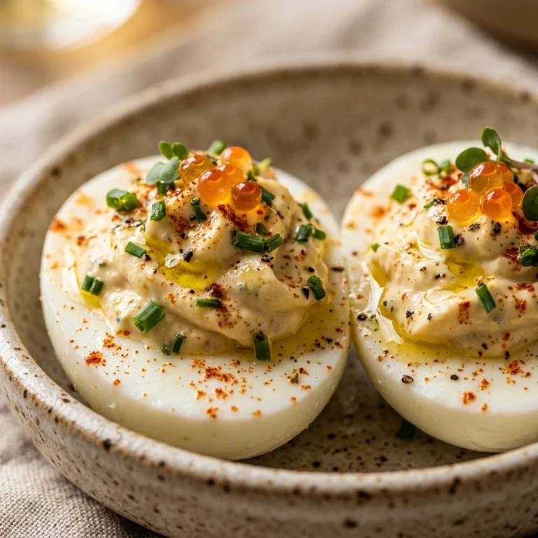Keto Deviled Eggs With Greek Yogurt