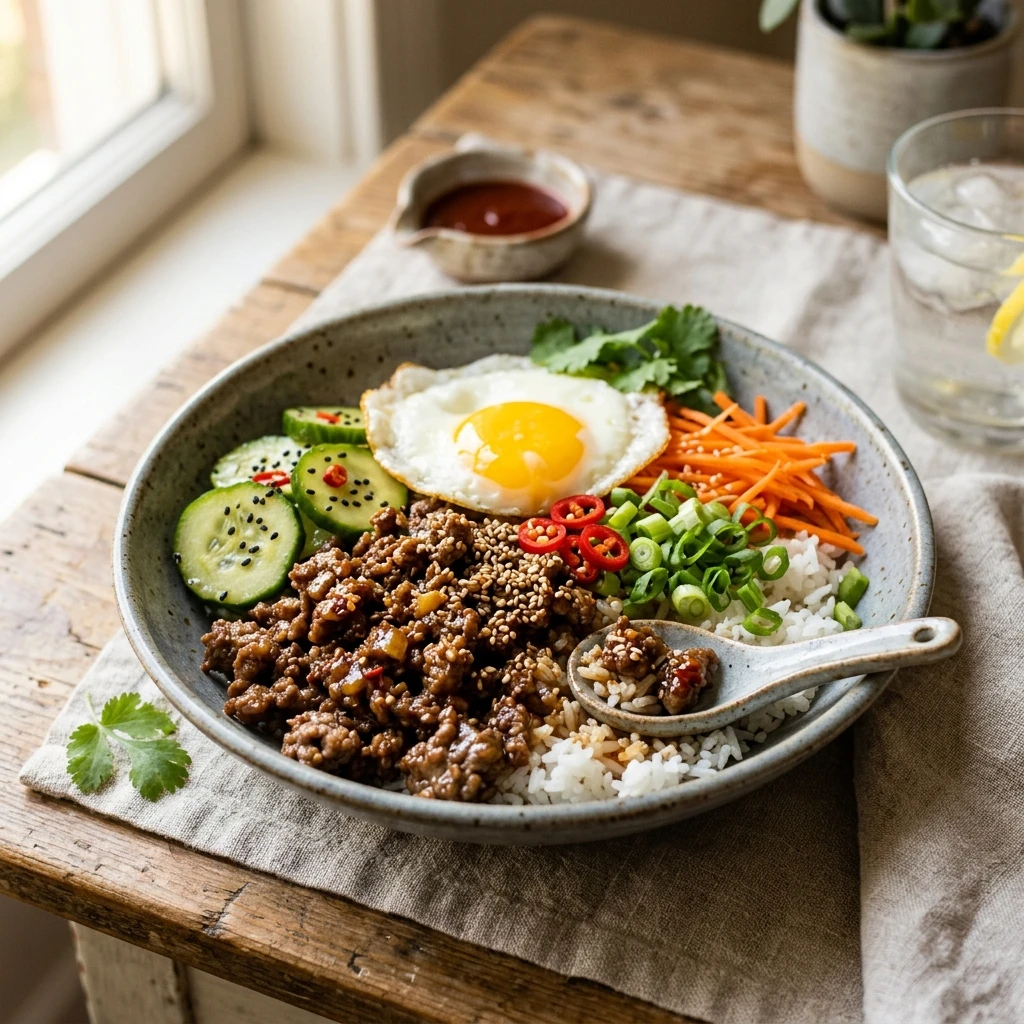 Korean Ground Beef Bowls 15 Min Better Than Takeout