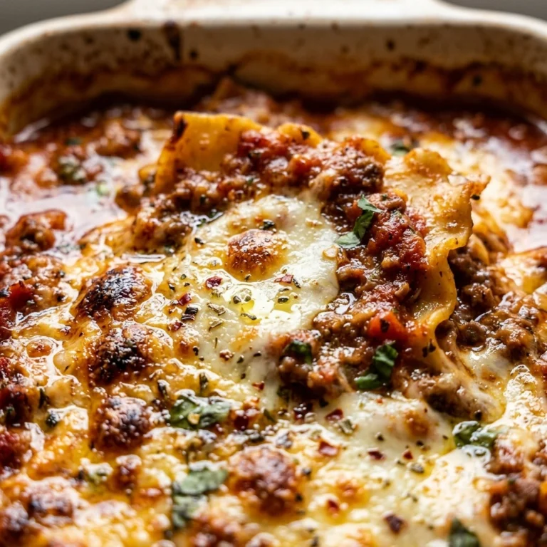 Lasagna Casserole No Boil Noodles Easy Cheesy