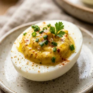 Last Minute 10-Min Deviled Eggs Appetizer